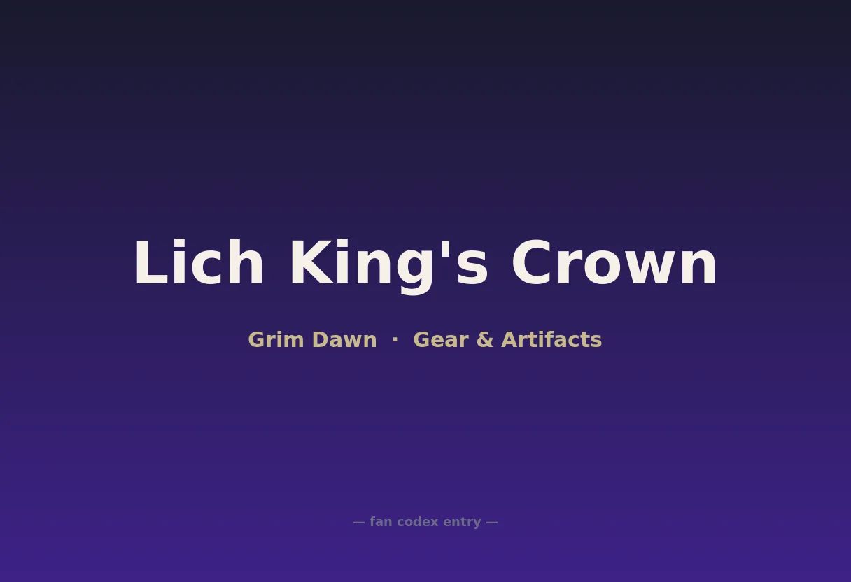 Lich King's Crown